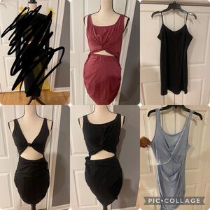 Lot of 5 going out dresses 🥂
